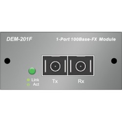 DEM-201F MODULO 1 PT 100BASE FX PER DES-3000 - Clicca l'immagine per chiudere